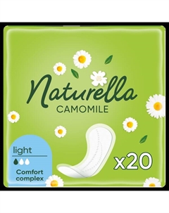Гигиенические прокладки, 20 шт./1 упаковка. Normal camomile Naturella