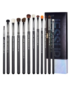 Набор кистей для макияжа глаз t339, 12 шт. Pro eyeshadow brushes set Jessup