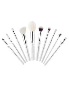 Набор кистей для макияжа t243, 10 шт. Individual makeup brush set Jessup