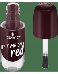 Лак для ногтей Nagellack Gel Nail Colour 72 Left Me On Red, 8 ml Essence
