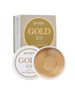 Гидрогелевые патчи для глаз с золотом, 90 шт./1 упаковка. Petitfee