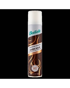 Сухой шампунь с пигментом для брюнеток, 200 мл Divine dark Batiste