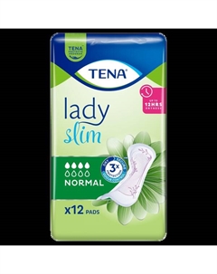 Гигиенические прокладки, 12 шт./1 упаковка. Lady slim normal Tena