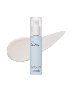 Праймер для пор Sebum Soak Pore Primer 30 мл 23Ad Стойкая основа под макияж с эффектом контроля за выделением кожного сала и матовым финишем Отличное покрытие пор Kbeauty 1,05 жидких унций Etude