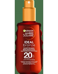 Солнцезащитное масло-спрей идеальная бронза SPF 20 150 мл Garnier