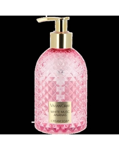 Кремообразное жидкое мыло, 300 мл Gemstone white musc&ananas Vivian gray