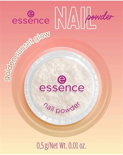 УФ-лак для ногтей UV Nagelpuder 02 Sunset Gleamin', 0,5 g Essence