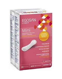 Прокладки Santex Light Mini от недержания 20 шт. в упаковке 20 шт. Egosan