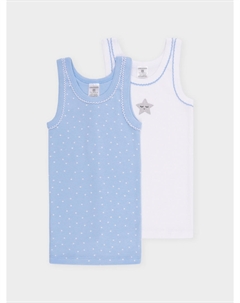 Майка для девочки в упаковке 2 шт Crockid