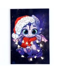 Пазл фигурный Лесная мастерская