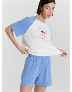 Комплект женский (футболка, шорты) Mark formelle