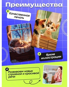 Серия обучающих карточек Iq-zabiaka