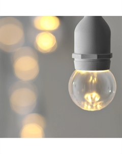 Лампа светодиодная, g45, е27, 1.5 вт, для белт-лайта, набор 20 шт., свечение теплое белое Luazon lighting