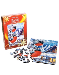 Пазл фигурный Лесная мастерская