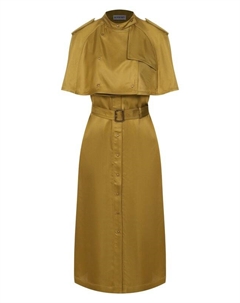 Платье из вискозы Burberry