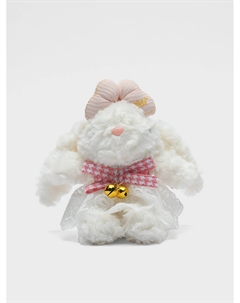 Брелок "зайчик", розовый бант Tais