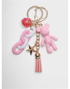 Брелок "медвежонок", розовый Tais
