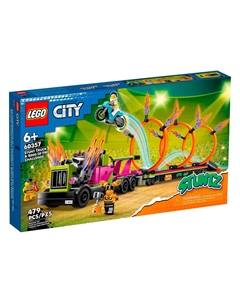 Конструктор City Stuntz Stunt Truck & Ring of Fire Challenge Lego