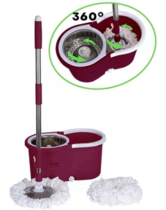 Ведро с отжимом швабра 7103S Pioneer