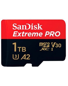 Карта памяти Sandisk microSD, Extreme, Pro 1.0TB + адаптер (SDSQXCD-1T00-GN6MA)