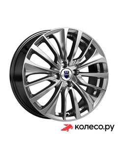 Литой диск Flanker (КС1097) 6.5x17/5*112 D57.1 ET46 Дарк платинум Кик