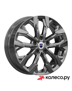 Литой диск Морейн (КС1046) 6.5x17/5*114.3 D66.6 ET37 Кварц Кик