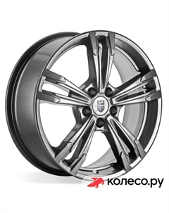 Литой диск Karrera Light (КС935) 7x18/5*108 D67.1 ET33 Дарк платинум Кик