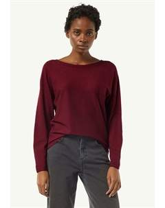 Джемпер MIT GLITZER, темно-красный Comma,