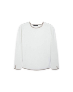 Толстовка PROFILI A CONTRASTO, деним Calliope