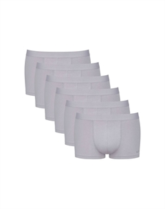 Мужские боксеры, 6 шт. - хипстер, GO ABC 2.0, хлопок, однотонные, серый Sloggi