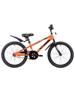 Детский велосипед Juster 20, год 2023, цвет Оранжевый Novatrack