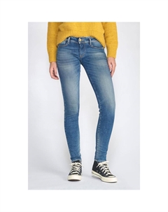 Джинсы-скинни со стандартной талией синий Laredoute