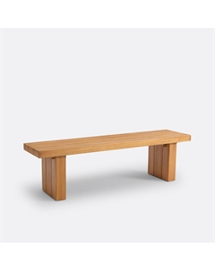 Скамья для сада из эвкалипта FSC Walu зеленый Laredoute