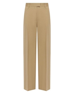 Брюки из хлопка и льна Jacob cohen