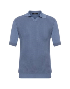 Поло из шелка и хлопка Zilli