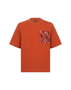 Хлопковая футболка Ea7