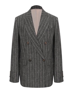 Льняной жакет Brunello cucinelli