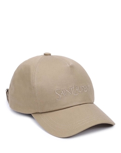 Бейсболка хлопковая Saint laurent