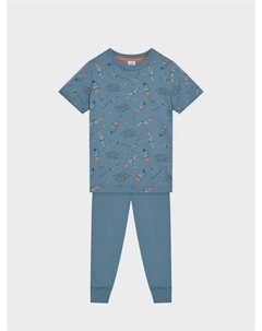 Пижама с принтом ракеты Sanetta