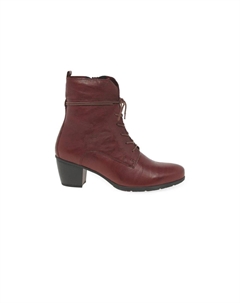 Ботильоны Easton на шнуровке, красный Gabor