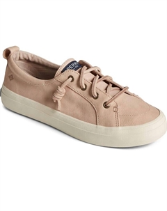 Женские кроссовки Crest Vibe Tumbled Leather в розовом цвете Sperry