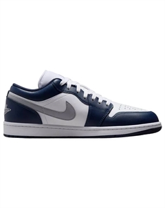 Полуботинки Air 1, цвет Wht/Wlfgry/Mdnt Nvy Jordan