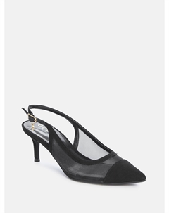 Туфли-каблуки Zoeyy Slingback Kitten, черный Guess factory