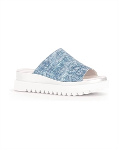 Шлепанцы женские, синий Gabor