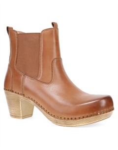 Женские сапоги Shayna Calf в багажном отделении, полированные, цвет luggage burnished Dansko