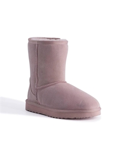 Сапоги из овчины до середины икры, розовый Aus wooli australia