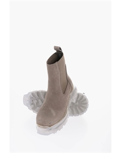 Ботинки Leather Beatle Bozo Chelsea с резиновой подошвой, коричневый Rick owens