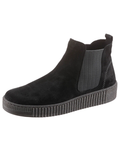 Ботинки челси с тонкой декоративной стежкой, черный Gabor