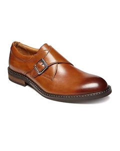 Мужские туфли Anders Monk Strap в темно-коричневом цвете Vionic