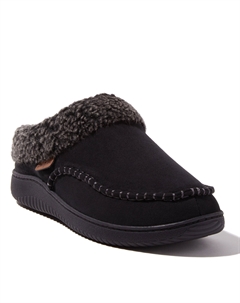 Мужские мокасины Marshall из микрозамши Toe Clog Dearfoams